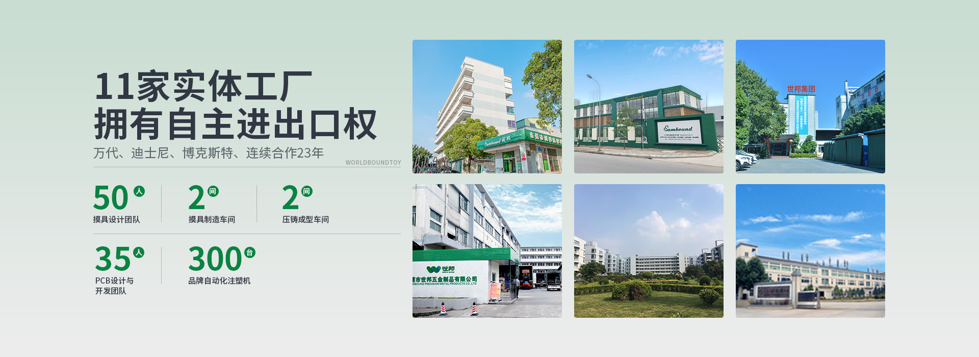 7家實(shí)體工廠(chǎng) 擁有自主進(jìn)出口權(quán)