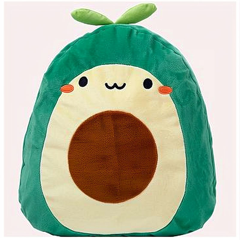 【年度爆款玩具】牛油果毛絨玩具可愛創(chuàng)意水果玩偶午休睡覺靠墊